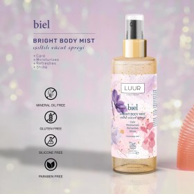 Resim Luur Cosmetics & More Biel Işıltılı Vücut Spreyi 200 ml Uzun Süre Kalıcı Koku Nemlendirici Etki ile 