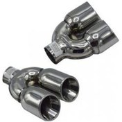 Resim Universal Krom Egzoz Ucu Çiftli S Model Sağ Çıkış 90 110 800-030r 