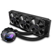 Resim Asus Rog Strix LC II 360 Aura V3 RGB 360mm İşlemci Sıvı Soğutucu 