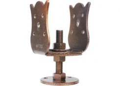 Resim Ponna Buğz Boyalı Lale Ahşap Çardak / Veranda / Pergule Ayağı 