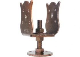 Resim Alvo Store Buğz Boyalı Lale Ahşap Çardak / Veranda / Pergule Ayağı 