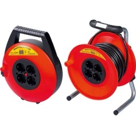 Resim İzeltaş Makaralı Uzatma Kablo El Tipi 10 Mt 