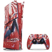Resim cosy home gift Spider-Man Playstation 5 Slim Kasa Dijital Versiyon Sticker Kaplama Seti 