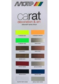 Resim Motip Carat Şeffaf Parlak Vernik Sprey 400 ML 