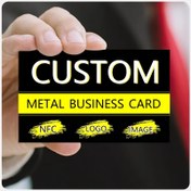 Resim Özelleştirilebilir NFC Metal İş Kartları - Zeki, Dayanıklı, Bir Dokunuşla Anında İletişim Paylaşımı | Yüksek Kaliteli Paslanmaz Çelik, Profesyonel Ağlamalar İçin Parlak Bitiş, Ağlamalar Kartları | Modern İş Kartları | Parlak Bitiş Kartları 