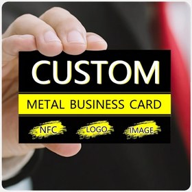 Resim Özelleştirilebilir NFC Metal İş Kartları - Zeki, Dayanıklı, Bir Dokunuşla Anında İletişim Paylaşımı | Yüksek Kaliteli Paslanmaz Çelik, Profesyonel Ağlamalar İçin Parlak Bitiş, Ağlamalar Kartları | Modern İş Kartları | Parlak Bitiş Kartları 