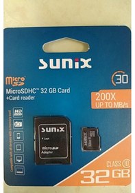 Resim Sunix 32Gb Hafıza Kartı Sd Kart Class 10 