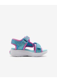 Resim Skechers Mermaıd Dreams Sandal Küçük Kız Çocuk Mavi Işıklı Sandalet 303111n Blmt Mavi 