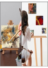 Resim Kare Tuval 6 Adet 10x10 20x20 30x30 Cm Boş Tuval Tablo Arkadan Zımbalı Resim Tuvali Akrilik Boya Yağlı Boya Sanat Hobi 