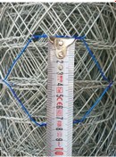 Resim Bahçe Çit Teli 120 Cm x 20 Mt - 1.4 Mm Kalınlık 8x8 Geniş Göz 