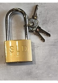 Resim Uzun Sarı Asma Kilit 50mm 