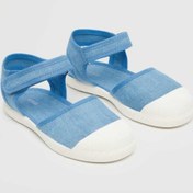 Resim MANGO Baby Cırt Cırtlı Denim Sandalet 