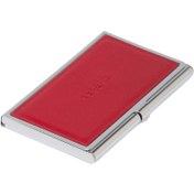 Resim Kırmızı Deri Unisex Kredi Kartlık - S1KK00000195-C71 