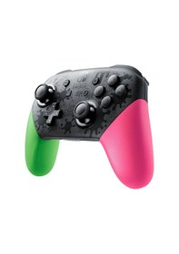 Resim Nintendo Switch Splatoon 2 Pro Controller Kablosuz Oyun Kolu 