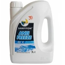 Resim Şampiyon Süper Antifriz -55 C Mavi Antifriz 3 Lt. Mavi 