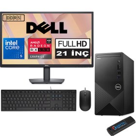 Resim Dell Vostro 3030 mt Intel Core I5 12400 64GB Ddr5 256GB SSD 21.5" Fhd Ubuntu Amd RX550-4GB Masaüstü Bilgisayar 21N3030I5RX550U26 + Zetta USB Bellek 