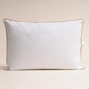 Resim %100 Kaz Tüyü Dolgulu Yastık 50x70 Cm - Bronze Serisi Penelope