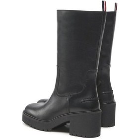 Resim Tommy Hılfıger Kadın Çizme Fw0fw06773 Bds Siyah 