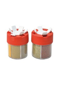 Resim Nurgaz Campout İkili Baharatlık Seti Çok Renkli 