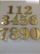 Resim Gendec 5 Cm Altın Sarı No:12345678910 