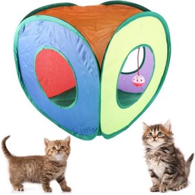 Resim Diyar-ı Fırsat Oyuncak Toplu Kedi Oyun Tüneli 