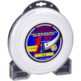 Resim Misina 3.3mm 46m Beyaz 6 Köşe Fırst 