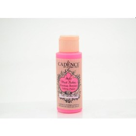 Resim Cadence Style Mat Kumaş Boyası - F-652 Fosforlu Pembe 