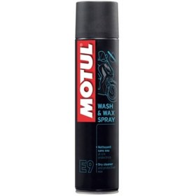 Resim Motul E9 Wash And Wax Spray 400 ml Kuru Temizleme Spreyi 