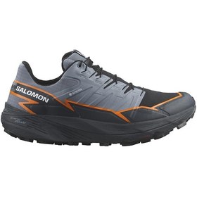 Resim Salomon Thundercross Gore-tex Erkek Patika Koşu Ayakkabısı Gri 