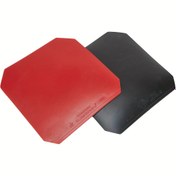 Resim Kırmızı/Siyah renkli, tüm festivaller için mükemmel olan, kontrol ve spin için ideal, dayanıklı ve esnek URTUE Yüksek Sopa Kauçuk Masa Tenisi Tahtaları 