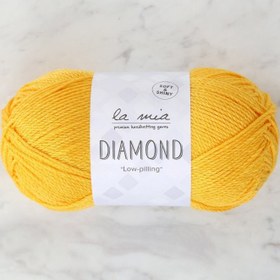 Resim La Mia Diamond Hardal Sarısı El Örgü İpi - L003 - 33722 