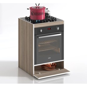 Resim Kenzlife ankastre modülü kabini berilyum crd fırın ocak dolabı kapaklı 