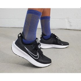 Resim Nike W Interact Run Kadın Siyah Koşu Ayakkabısı Siyah 