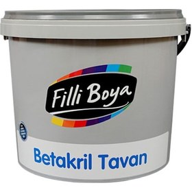 Resim Filli Boya Betekril Tavan Boyası 17,5 Kg Beyaz 