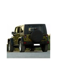 Resim Jeep Wrangler Rubicon 2007-11 Arka Cam Silecek Kolu Silgi Takımı 