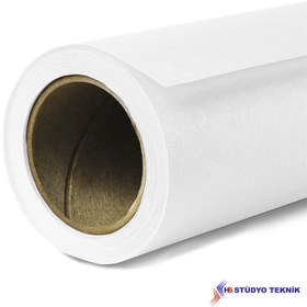 Resim HS Stüdyo Teknik Stüdyo Kağıt Fon Beyaz 272x1100 cm 