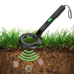 Resim 360° Döner Bobinli ve LCD Alarmlı PCMOS Taşınabilir Metal Dedektör - El Tipi Pille Çalışan Hazine Avı Cihazı, Dış Mekan Kullanımı, Altın Arama, Güvenlik Kontrolü için - Hafif Dayanıklı Tasarım, Şık Modern Tarz, Rahat Tutuşlu Kulp, Güvenilir Yapı, Kompakt Tarama Aleti, Hobi Dedektörler İçin 