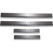 Resim Renault Clıo 2 1996-2006 Kapı Eşiği Paslanmaz Çelik 