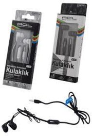 Resim Genel Markalar Acl Kulaklık K1-39 Siyah-beyaz 