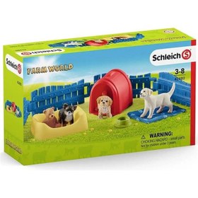 Resim Schleich Yavru Köpek Kulübesi 42480 
