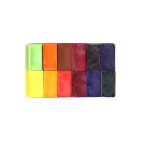 Resim Hard Wax Block Pastel Set - 12 colors 