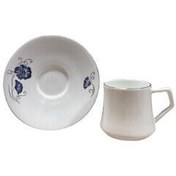 Resim Evaliza Nostalji Kelebek 6 Kişilik Kahve Fincan Takımı 80 ml 