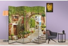 Resim Şehir Temalı Özel Tasarım Paravan Room Divider PRV1176, 180 x 180 