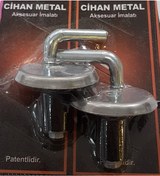 Resim Klozet Kapağı Montaj Vidası Metal 