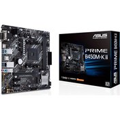 Resim Prime B450M-K II AMD B450 DDR4 4400 Mhz Am4 mATX Anakart Asus