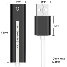 Resim Alfais 5072 7.1 USB Harici Ses Kartı 