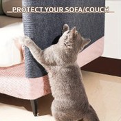 Resim 1 adet WhiskerWonders Kendinden Yapışkanlı Kedi Tırmalama Pedi, Polyester DIY Mobilya Koruyucu Koltuk/Kanepe için, Adım & Tırmanma Çerçevesi, Kedi Tırmalama Direği için Önceden Montajlı Yedek Parçalar 