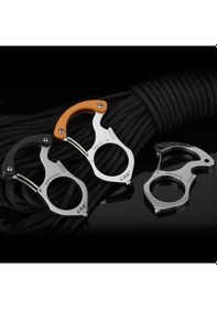 Resim Diğer Kampçılık Ve Acil Durum Çok Fonksiyonlu Çelik Anahtarlık - Cam Kırıcı, Şişe Açacağı 