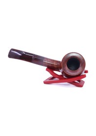 Resim Şahin Sarı Yıldız Bent Pot Mod Ban 3 9mm. Filtreli Akrilik Saplı Pipo 237215 