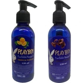 Resim Playboy Portakal ve Çikolata Aromalı Masaj Yağı 
